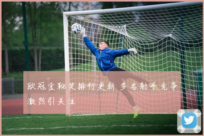 欧冠金靴奖排行更新 多名射手竞争激烈引关注